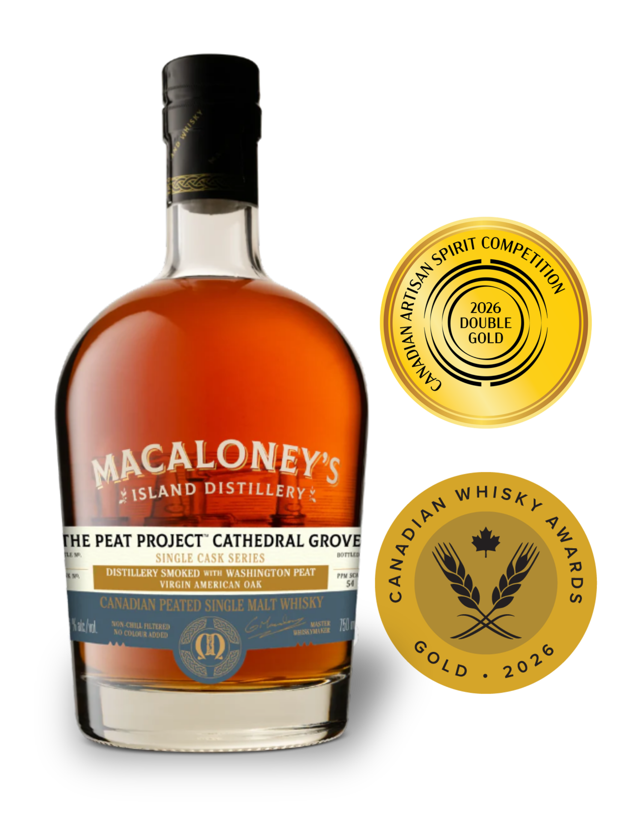 Peat Project Cathedral Grove Single Cask Whisky | Macaloney's