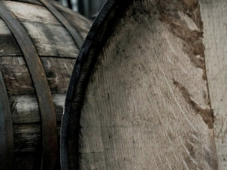 Oak whisky casks
