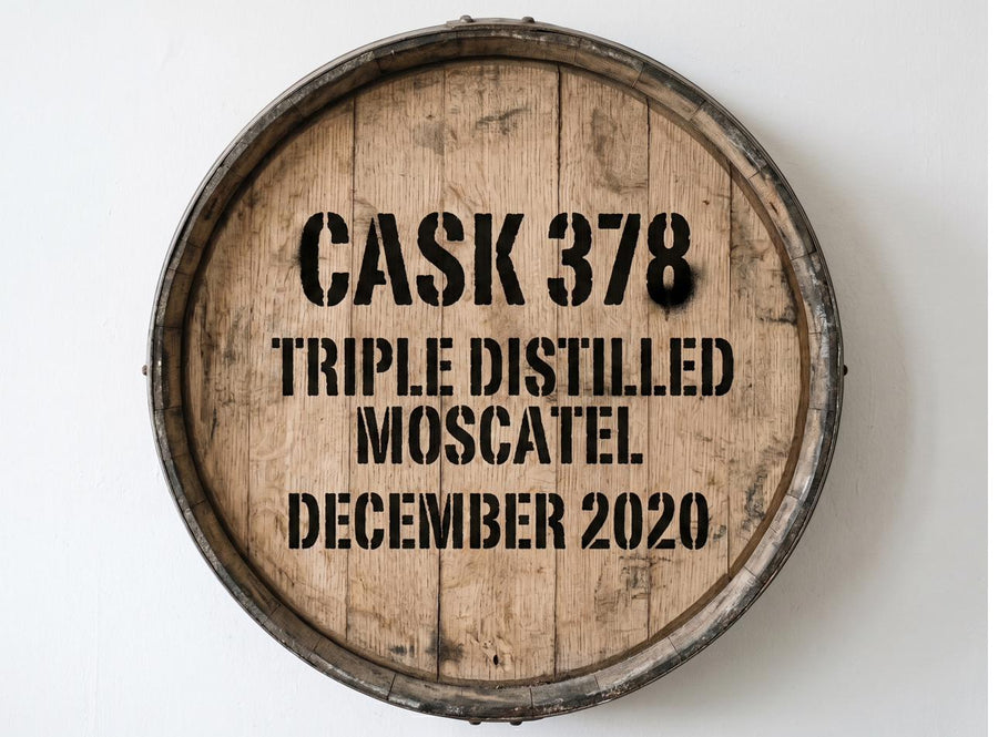 Cask 378, Triple Distilled Moscatel