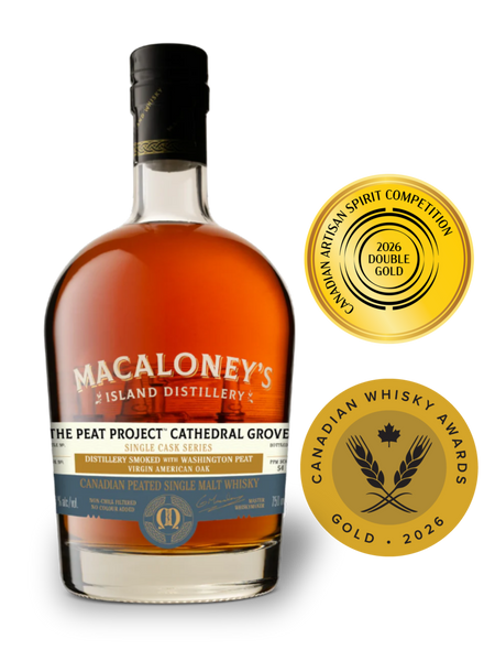 Peat Project: Cathedral Grove Whisky – Macaloney Brewers