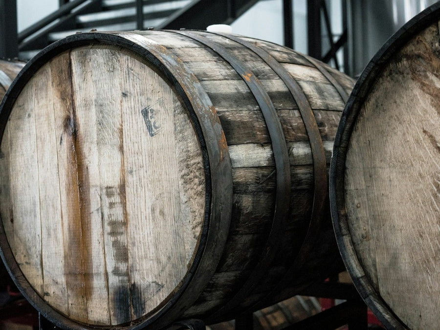 Oak whisky casks