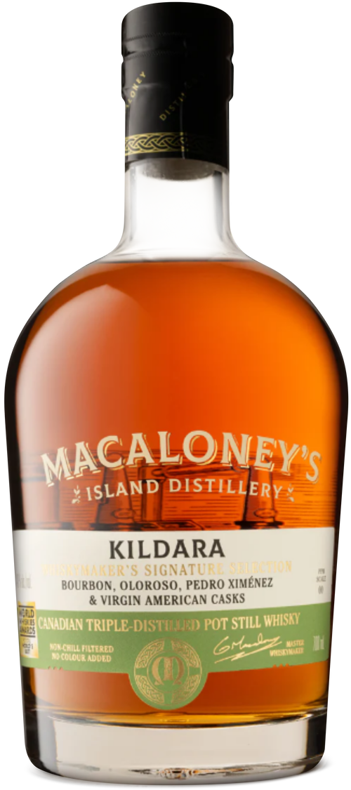 Kildara, Triple Distilled Whisky – Macaloney Brewers & Distillers Ltd.