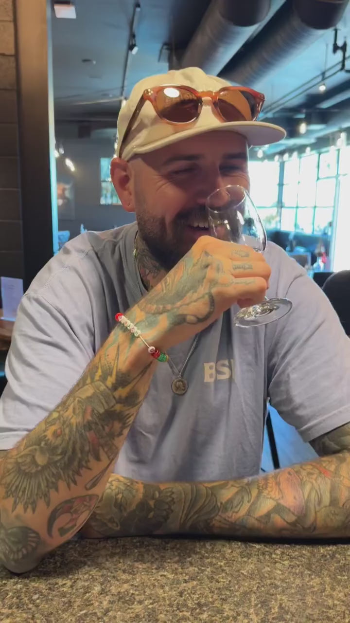 Duncan tastes River Pirate for the first time