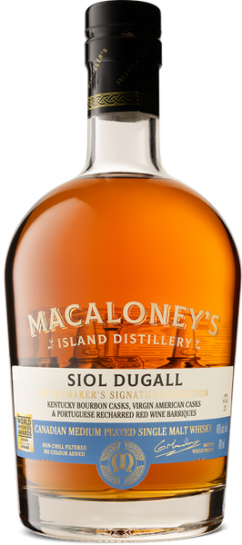 Macaloney's SiolDugall Single Maltマカロニーズ Siol Dugall Whisky – Macaloney Brewers & Distillers Ltd.